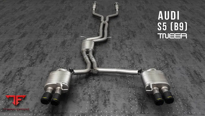 TNEER AUDI S5 B9 EXHAUST SYSTEM