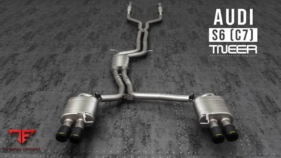 TNEER AUDI S6 C7 EXHAUST SYSTEM