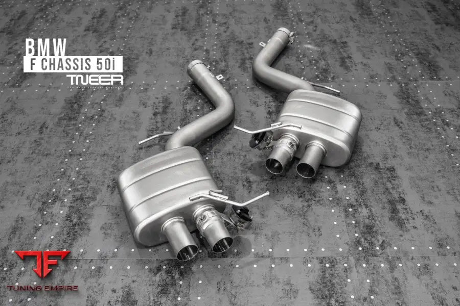 TNEER BMW 5 SERIES F CHASSIS F10 SEDAN 550i (N63) EXHAUST SYSTEM