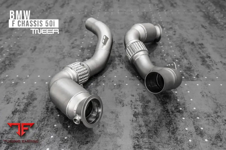 TNEER BMW 5 SERIES F CHASSIS F10 SEDAN 550i (N63) EXHAUST SYSTEM