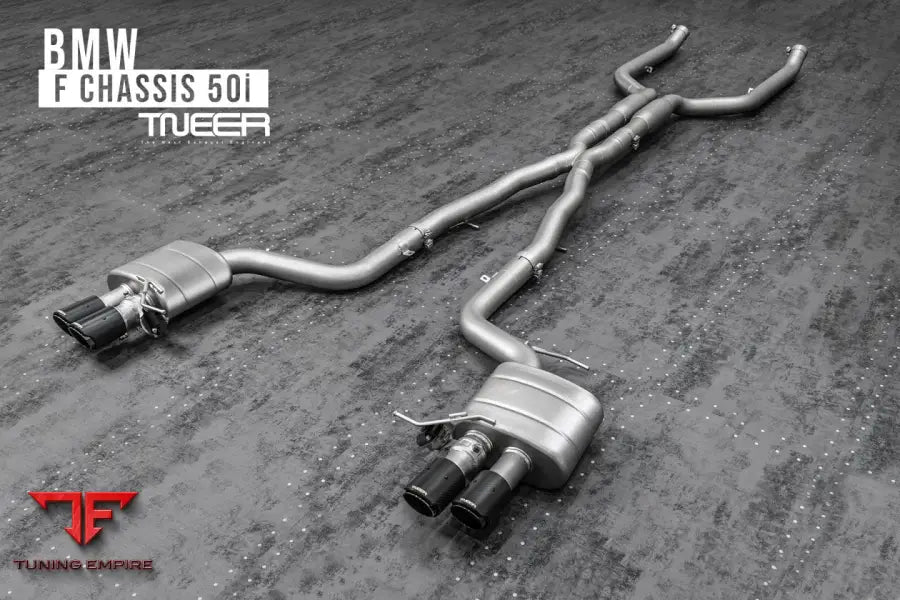 TNEER BMW 5 SERIES F CHASSIS F10 SEDAN 550i (N63) EXHAUST SYSTEM