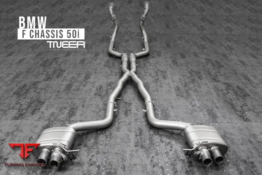 TNEER BMW 5 SERIES F CHASSIS F10 SEDAN 550i (N63) EXHAUST SYSTEM