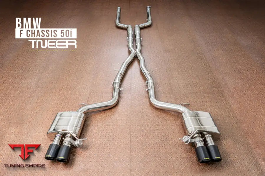TNEER BMW 5 SERIES F CHASSIS F10 SEDAN 550i (N63) EXHAUST SYSTEM