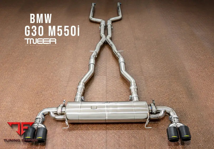 TNEER BMW 5 SERIES G CHASSIS G30 SEDAN M550i (N63) EXHAUST SYSTEM