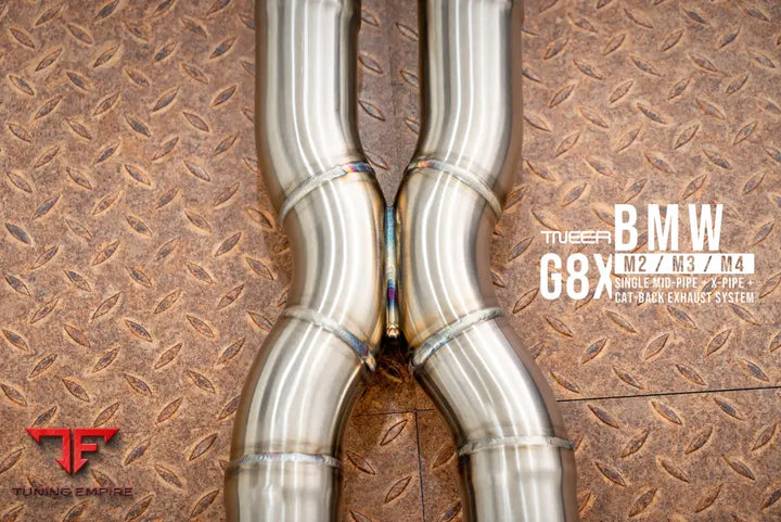 TNEER BMW M POWER G81 M3 WOLVERINE X PIPE + CATBACK EXHAUST EXHAUST SYSTEM