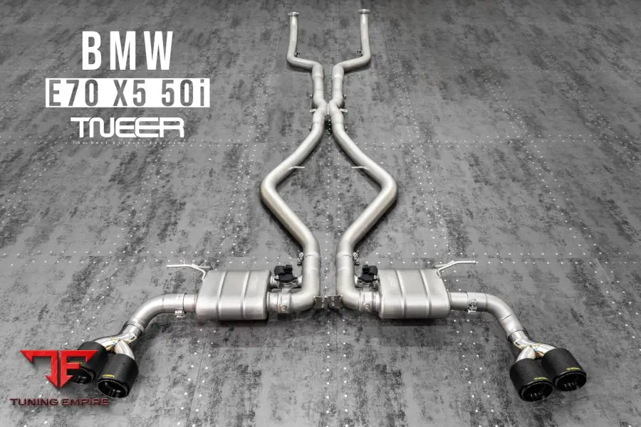 TNEER BMW X SERIES E CHASSIS E70 X5 50i EXHAUST SYSTEM