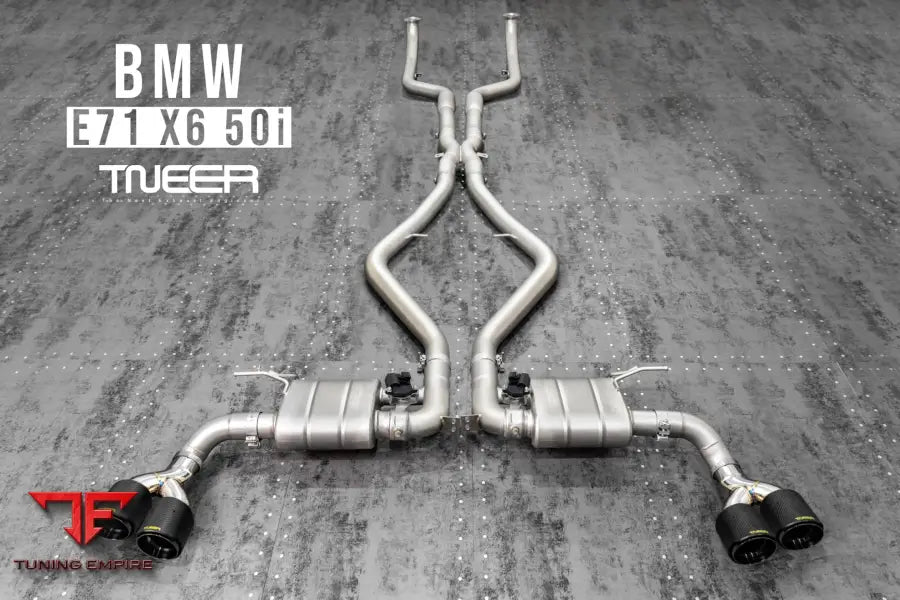 TNEER BMW X SERIES E CHASSIS E71 X6 50i EXHAUST SYSTEM