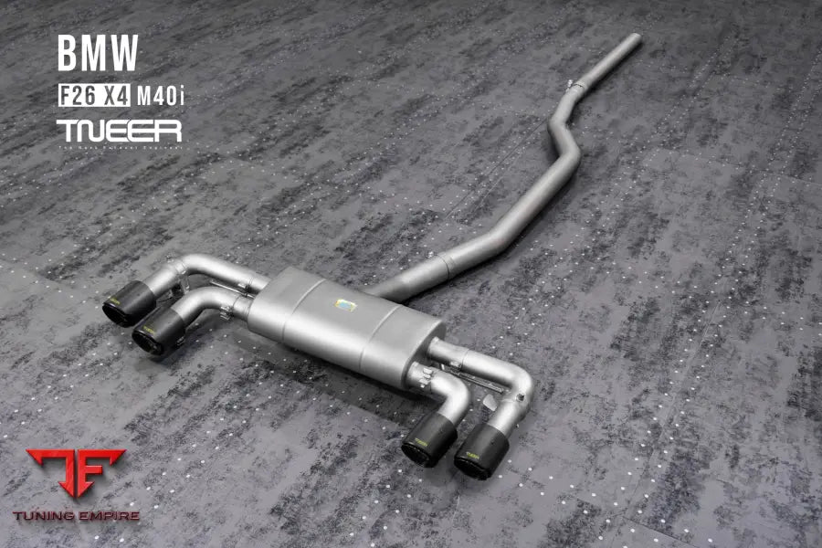 TNEER BMW X SERIES F CHASSIS F26 X4 M40i EXHAUST SYSTEM