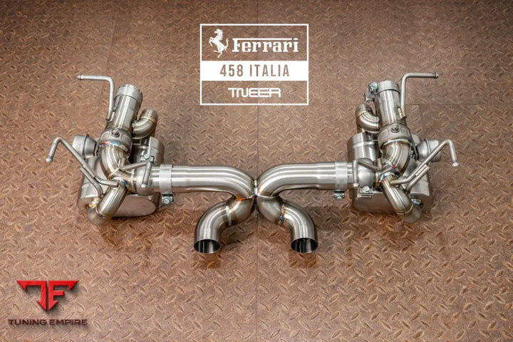 TNEER FERRARI 458 ITALIA /SPIDER EXHAUST SYSTEM