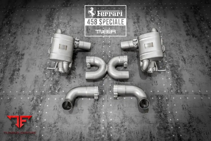 TNEER FERRARI 458 SPECIALE EXHAUST SYSTEM