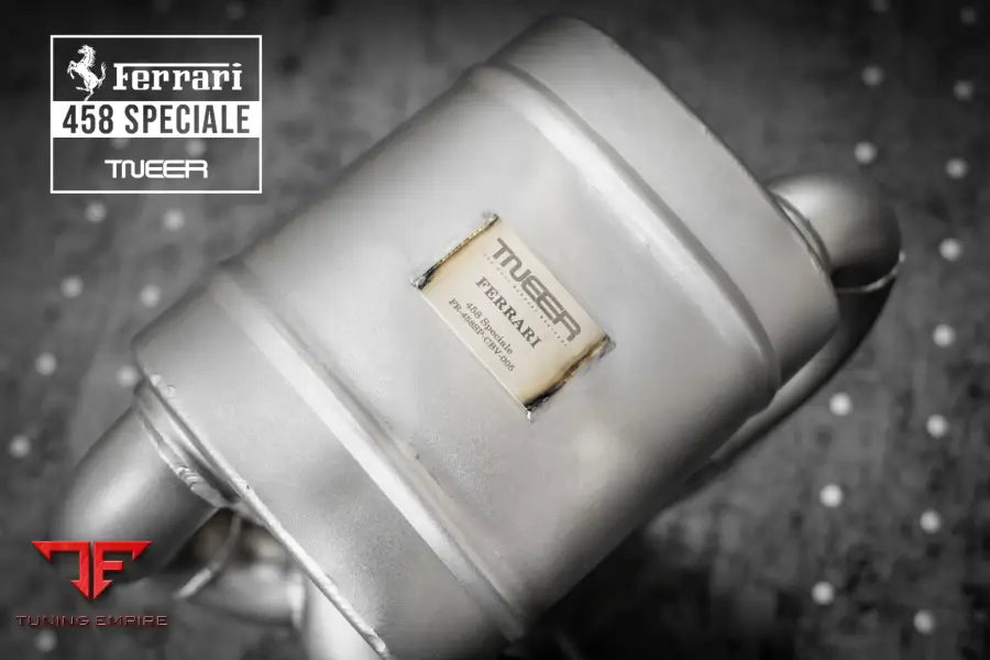 TNEER FERRARI 458 SPECIALE EXHAUST SYSTEM