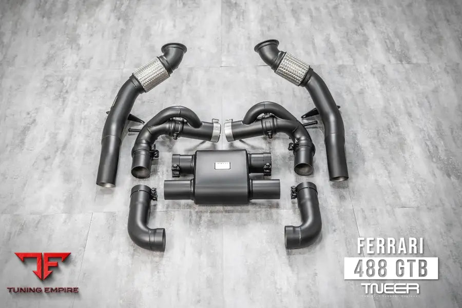 TNEER FERRARI 488 GTB / SPYDER EXHAUST SYSTEM