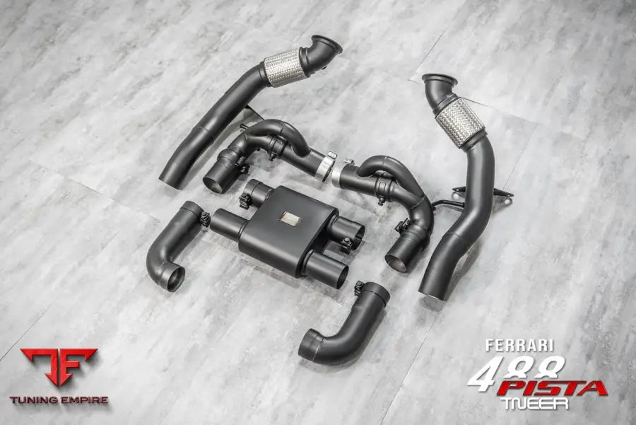 TNEER FERRARI 488 PISTA EXHAUST SYSTEM