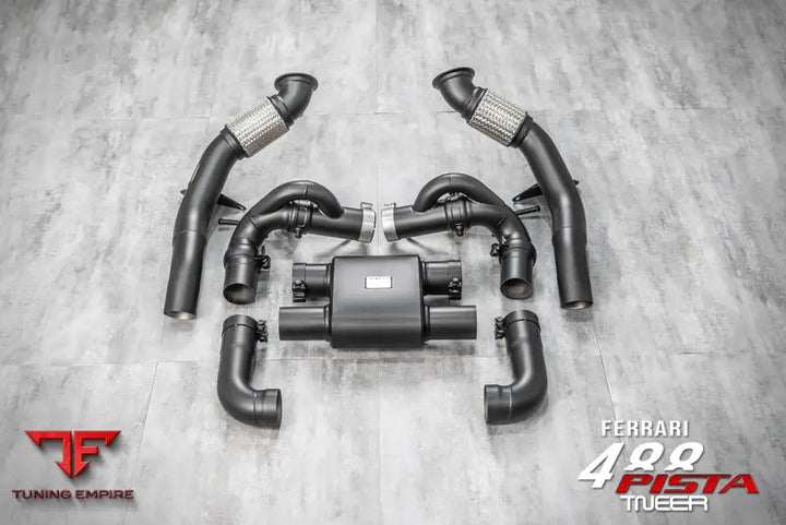 TNEER FERRARI 488 PISTA EXHAUST SYSTEM