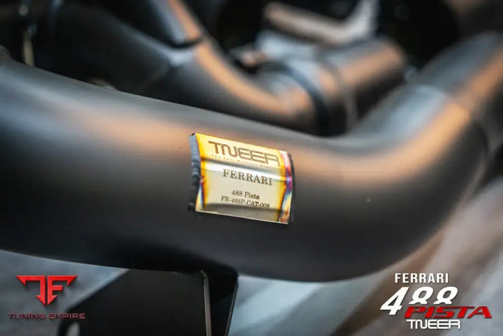TNEER FERRARI 488 PISTA EXHAUST SYSTEM