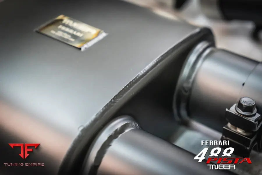 TNEER FERRARI 488 PISTA EXHAUST SYSTEM