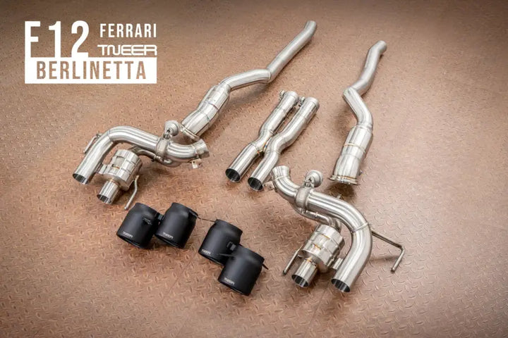 TNEER FERRARI F12 BERLINETTA EXHAUST SYSTEM