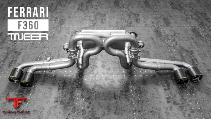 TNEER FERRARI F360 / SPIDER EXHAUST SYSTEM