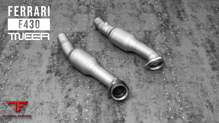 TNEER FERRARI F430 / SPIDER EXHAUST SYSTEM