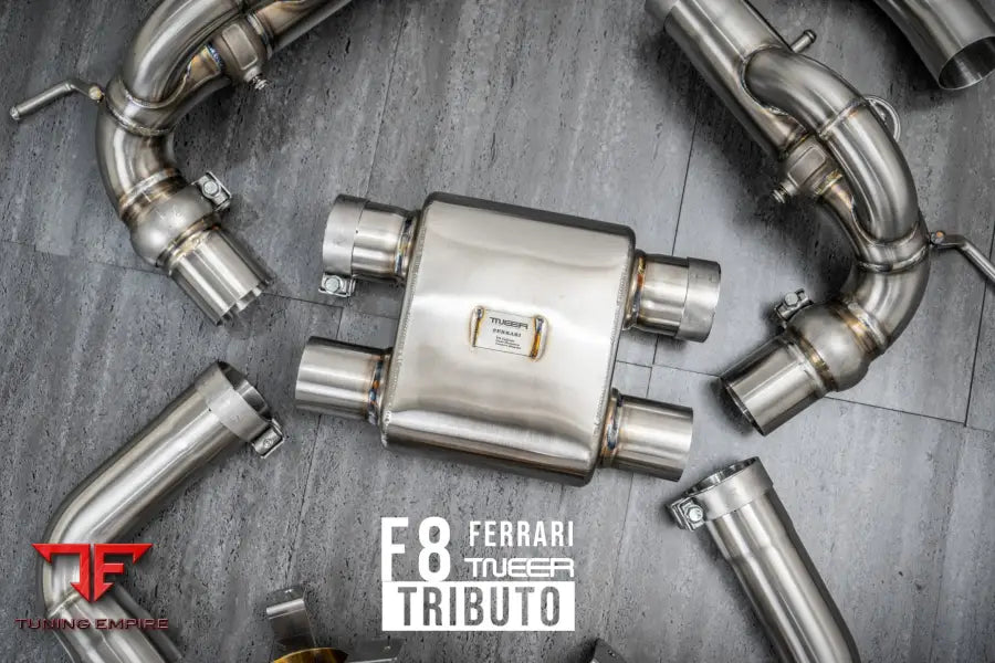 TNEER FERRARI F8 TRIBUTO EXHAUST SYSTEM