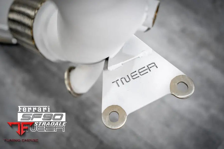 TNEER FERRARI SF90 CERAMIC DOWNPIPE
