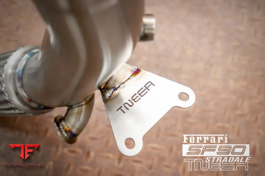 TNEER FERRARI SF90 EXHAUST SYSTEM