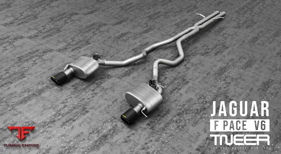 TNEER JAGUAR F-PACE 3.0T V6 EXHAUST SYSTEM