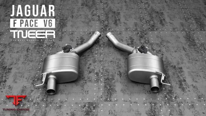 TNEER JAGUAR F-PACE 3.0T V6 EXHAUST SYSTEM