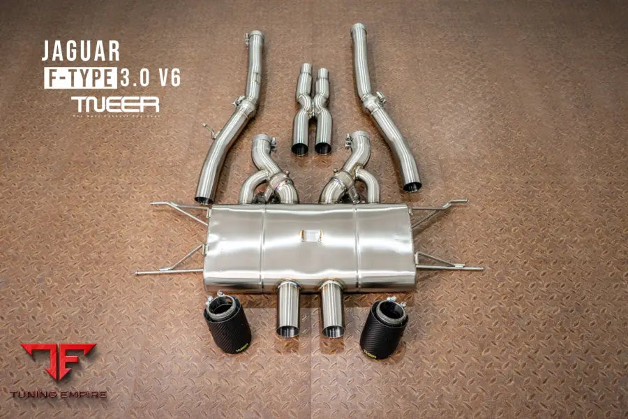 TNEER JAGUAR F-TYPE 3.0 V6 EXHAUST SYSTEM
