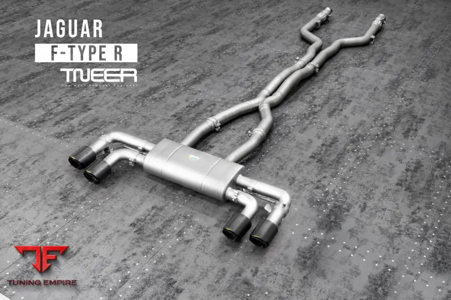 TNEER JAGUAR F-TYPE 5.0 V8 EXHAUST SYSTEM