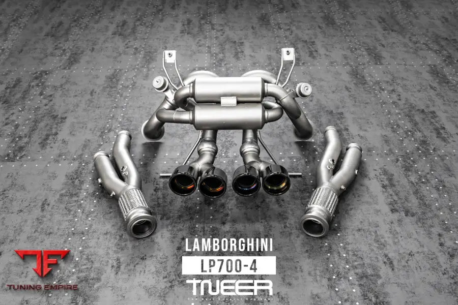 TNEER LAMBORGHINI AVENTADOR LP700-4 EXHAUST SYSTEM