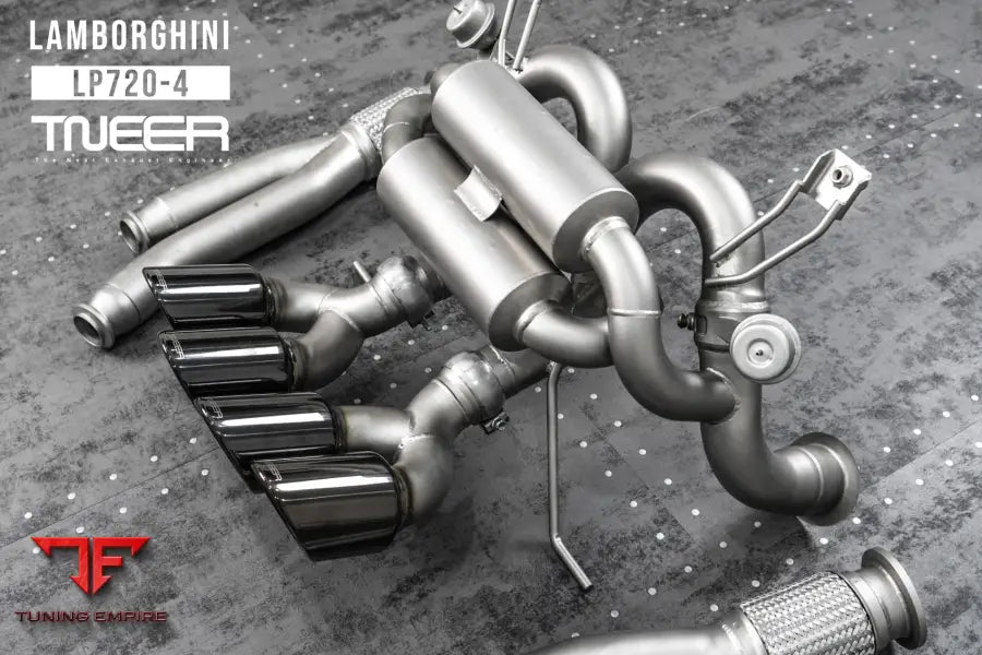 TNEER LAMBORGHINI AVENTADOR LP720-4 EXHAUST SYSTEM