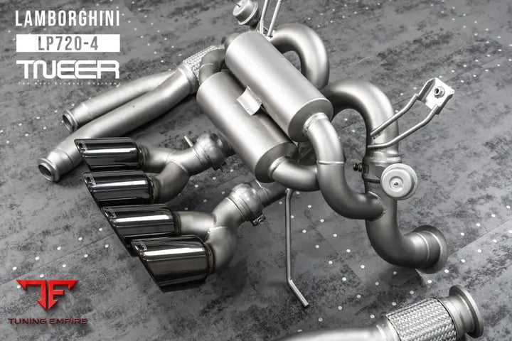 TNEER LAMBORGHINI AVENTADOR LP720-4 EXHAUST SYSTEM