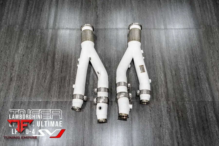 TNEER LAMBORGHINI AVENTADOR LP770-4 SVJ CERAMIC COATED EXHAUST SYSTEM