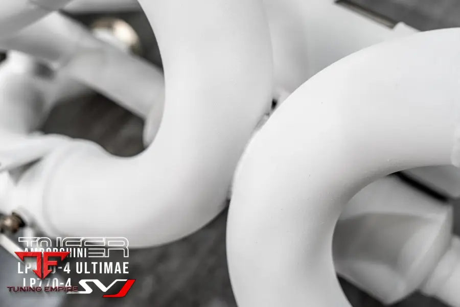 TNEER LAMBORGHINI AVENTADOR LP770-4 SVJ CERAMIC COATED EXHAUST SYSTEM