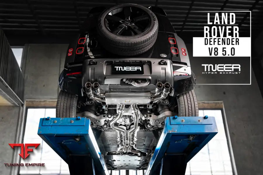TNEER LAND ROVER DEFENDER V8 EXHAUST SYSTEM
