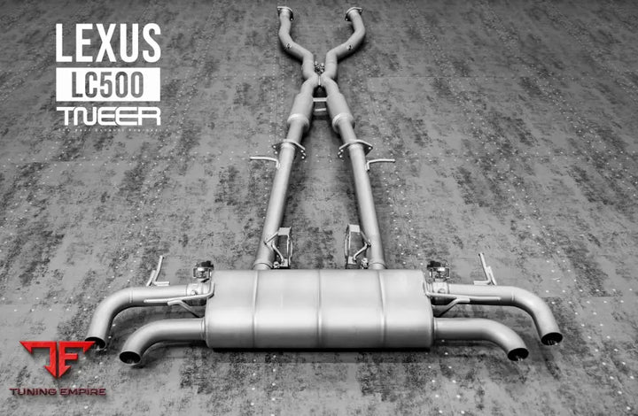 TNEER LEXUS LC500 EXHAUST SYSTEM