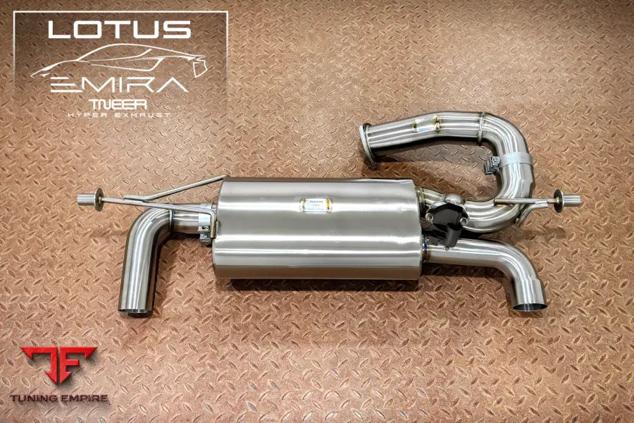 TNEER LOTUS EMIRA EXHAUST SYSTEM