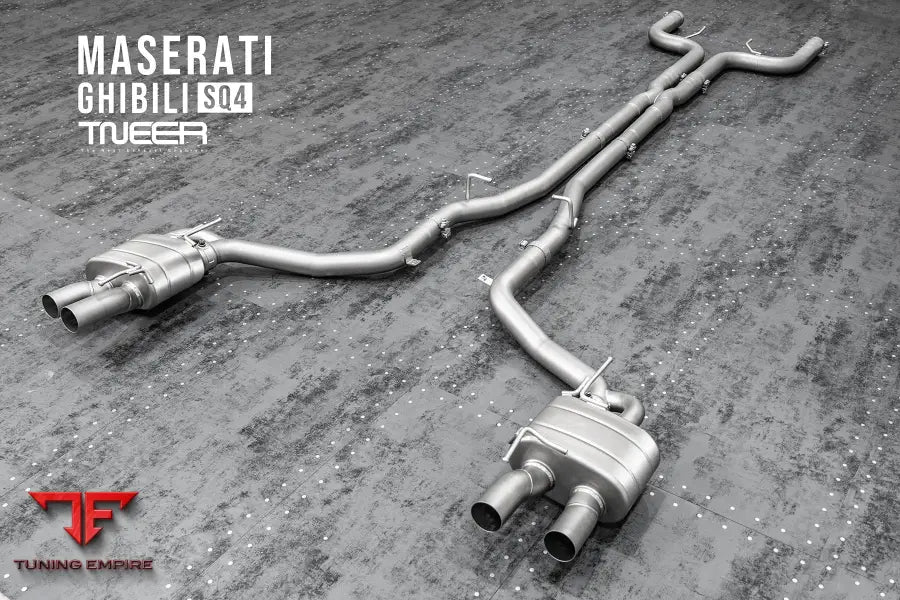 TNEER MASERATI GHIBILI SQ4 EXHAUST SYSTEM