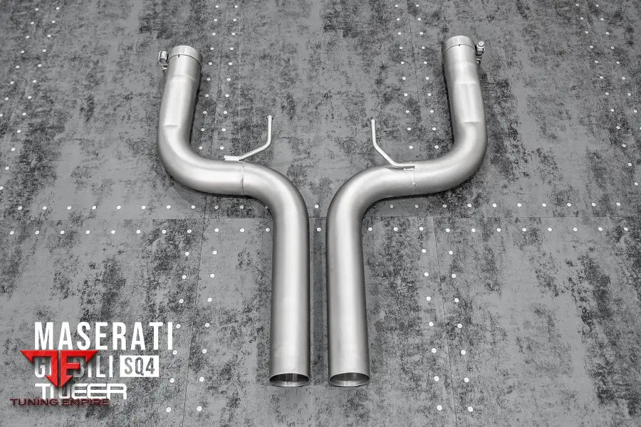 TNEER MASERATI GHIBILI SQ4 EXHAUST SYSTEM