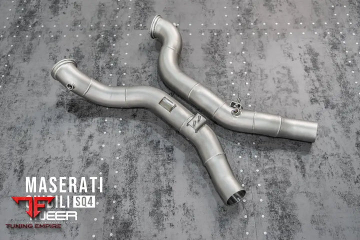 TNEER MASERATI GHIBILI SQ4 EXHAUST SYSTEM