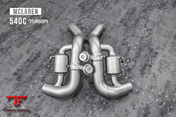 TNEER McLaren 540C EXHAUST SYSTEM