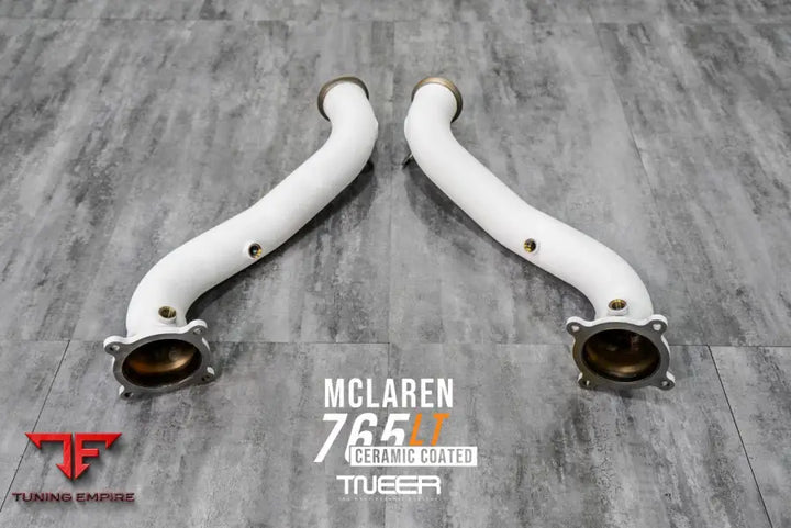 TNEER McLaren 765LT CERAMIC COATED DOWNPIPE