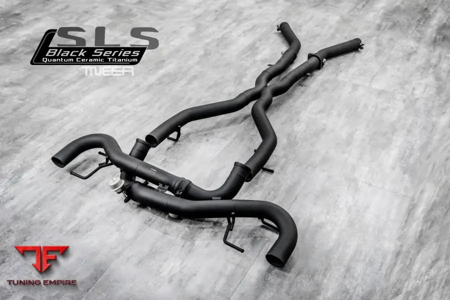 TNEER MERCEDES AMG SLS BLACK SERIES QUANTUM CERAMIC TITANIUM EXHAUST SYSTEM