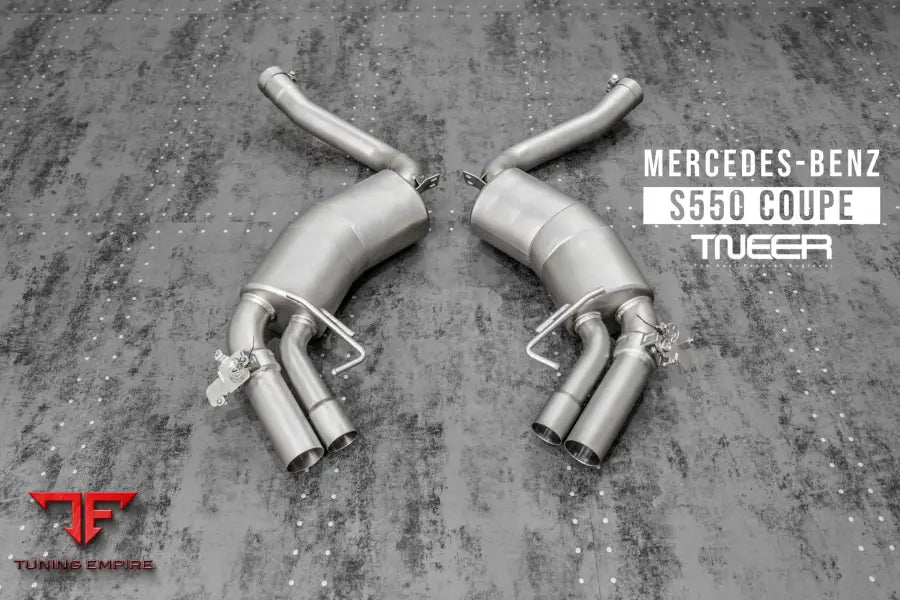 TNEER MERCEDES BENZ S CLASS C217 S550 COUPE EXHAUST SYSTEM