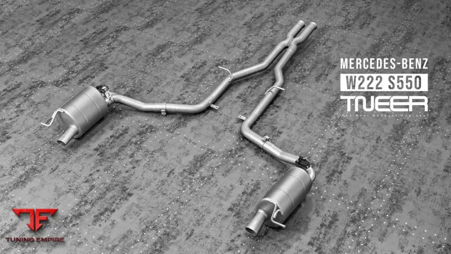 TNEER MERCEDES BENZ S CLASS W222 S500 / S550 EXHAUST SYSTEM