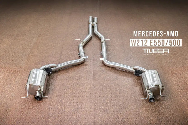 TNEER MERCEDES BENZ W212 E500 / E550 EXHAUST SYSTEM