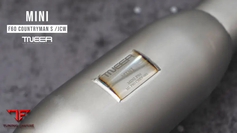 TNEER MINI F60 COUNTRYMAN S EXHAUST SYSTEM