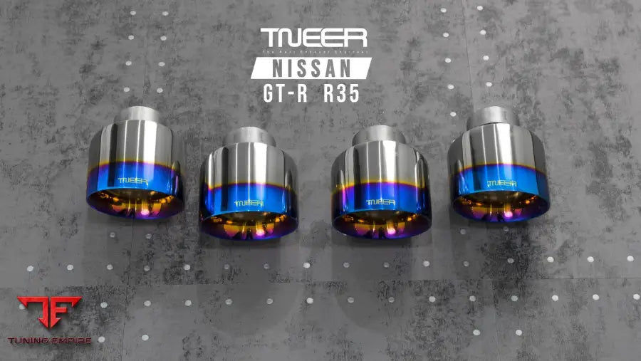 TNEER NISSAN GTR R35 EXHAUST SYSTEM