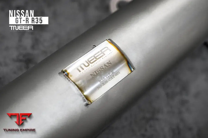 TNEER NISSAN GTR R35 EXHAUST SYSTEM